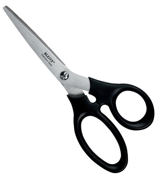 Sakset Leitz 185mm musta 54240095, RST