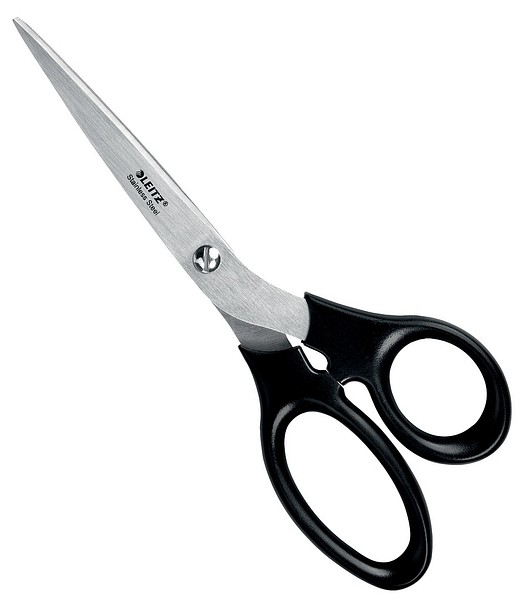 Scissors Leitz 200mm black 54250095, RST