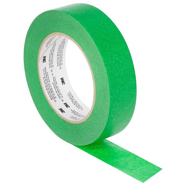 3M 2814 masking tape 30mm/50m 32rll/box, green UV resistant