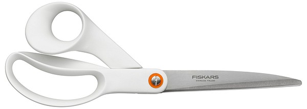 Isot yleissakset 24cm FF valkoinen Fiskars 1020414