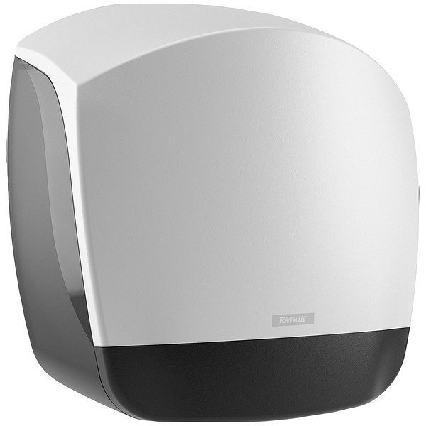 Katrin Disp Small Jumb Toil Pap, Wh 82117 White Plastic Jumbo Small