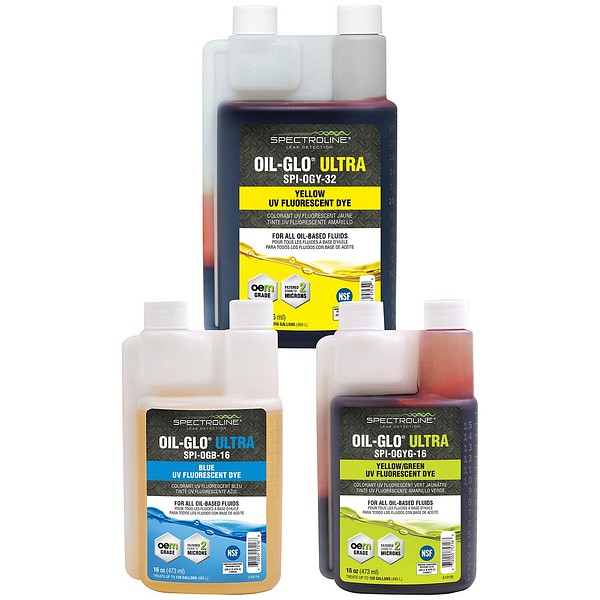 Spectroline leak detection fluids  