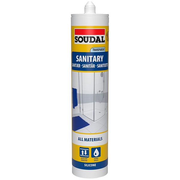 Soudal Neutral Sani Sil clear 290ml 161316 silicone 12 pcs/box