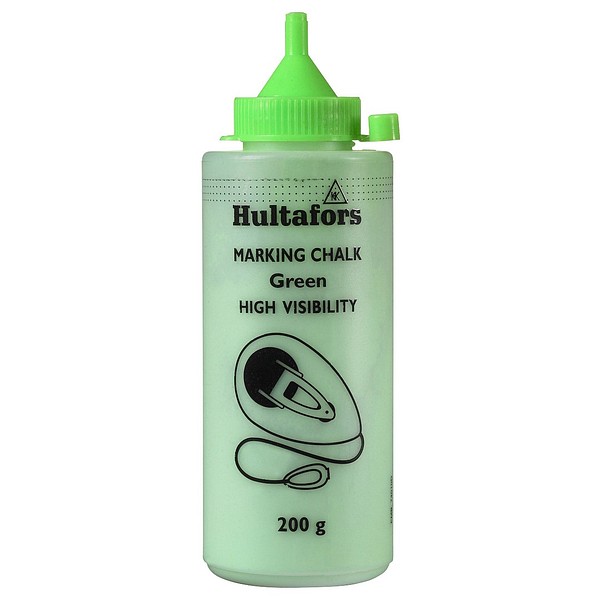 Cahlk powder HiVis green 200 Hultafors 652733