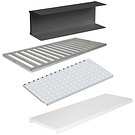 Steel shelfs