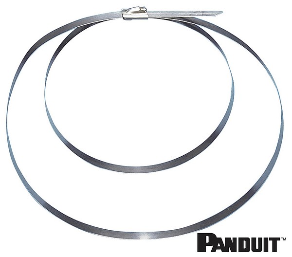 Panduit dubbla fästdon stål  
