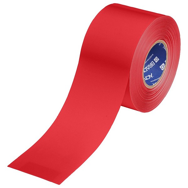 Toughstripe MAX 101mm/30.48m red floor floor marking tape