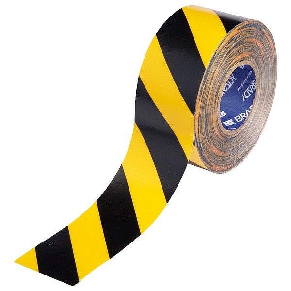 Toughstripe MAX 76mm/30.48m black-yellow marking tape