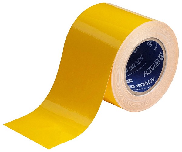 Toughstripe Cold 101.60mm/30.48m yellow floor floor marking tape