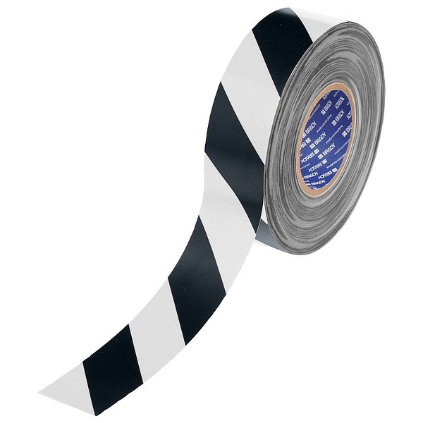 Toughstripe MAX 50mm/30.48m black-white marking tape