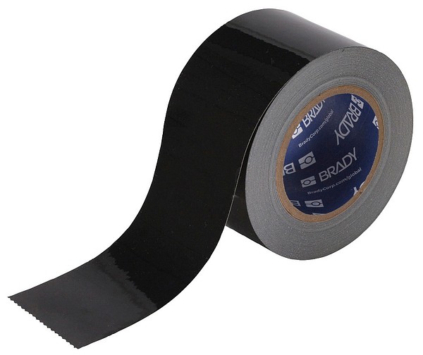 Toughstripe Cold 76.20mm/30.48m black floor floor marking tape