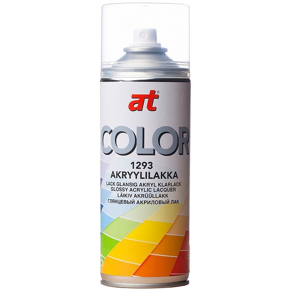 AT Color aerosolilakka 400/520ml 1293 kiiltävä 12 kpl/ltk