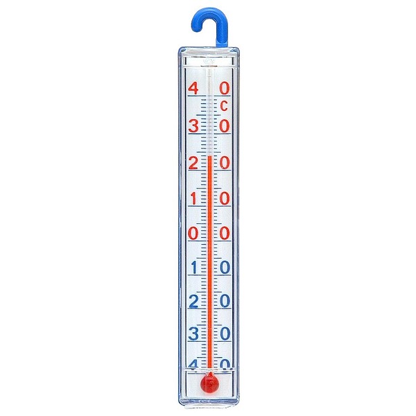 Freezer/refrigerator thermometer 161 -40..+40 14x2cm blue