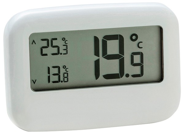 Freezer/refrigerator thermometer 164 digital -30..+50 battery