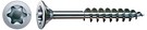 SPAX Countersunk WIROX TX10 3,0x40