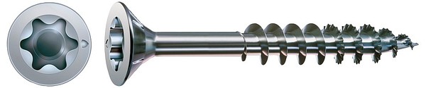 SPAX Countersunk WIROX TX10 3,0x30 Universal part thread 1000pcs/box