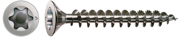SPAX Countersunk A2 TX10 3,0x35 Universal full thread 200pcs/box