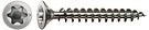 SPAX Countersunk A2 TX10 3,0x30