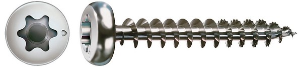 SPAX Pan head A2 TX10 3,0x30 Universal full thread 200pcs/box