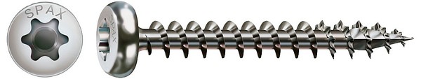 SPAX Pan head A2 TX15 3,5x30 Universal full thread 200pcs/box