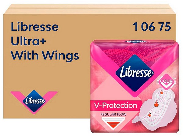 Libresse Ultra Wings side 2x150kpl 10675 siivellinen terveysside
