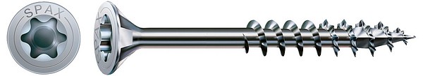 Spax Flat-head WIROX TX30 6,0x120 Screw partial thread 100pcs/box