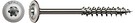 Spax Wide head A2 TX40 8,0x160