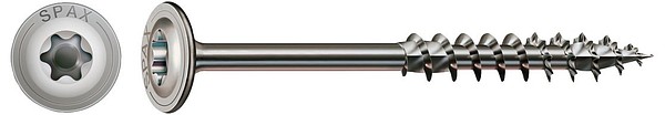 Spax Wide head A2 TX40 8,0x160 Screw stainless 50pcs/box