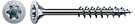 Spax Försänkt WIROX TX20 4,0x60