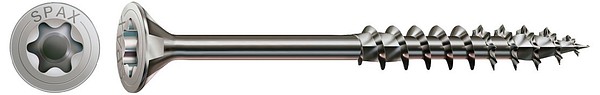 Spax Flat-head A2 TX30 6,0x160 Screw partial thread 100pcs/box