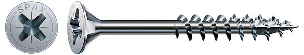 Spax Flat-head WIROX PZ2 5,0x70 Screw partial thread 200pcs/box