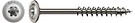 Spax Wide head A2 TX40 8,0x140