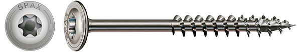 Spax Leveäkanta A2 TX40 8,0x140 Rakennusruuvi 50kpl/ltk