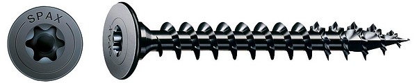 SPAX Leveäkanta BLAX TX20 3,5x30 Yleisruuvi täyskierre 300kpl/ltk