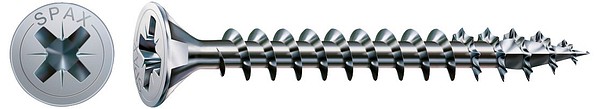 Spax Flat-head WIROX PZ2 5,0x16 Screw full thread 1000pcs/box