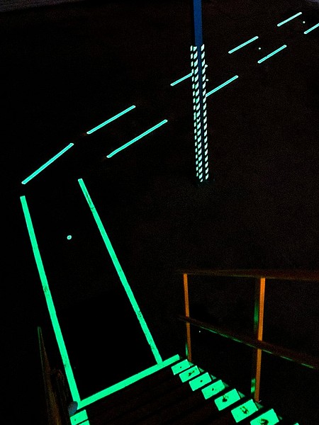 Anti-Slip Strip 1,0m Glow Safestep DS-G610-HD1
