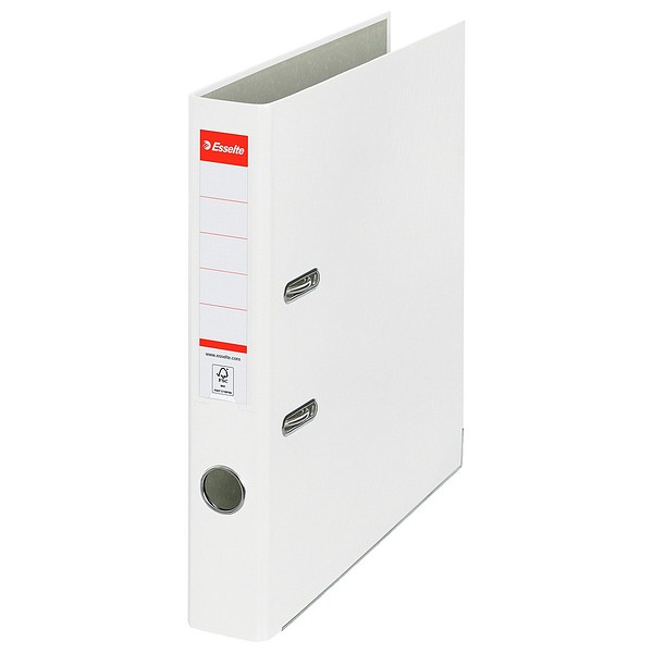 Esselte binder Economy PP A4/50 white, 30% recycled PP