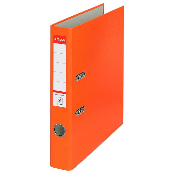 Esselte binder Economy PP A4/50 orange, 30% recycled PP