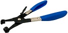 Pincers for DIN 3021 spring clamps
