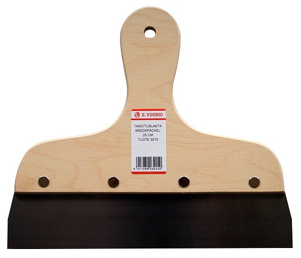 Scraper 25cm with plywood handle E. Vuorio 3215
