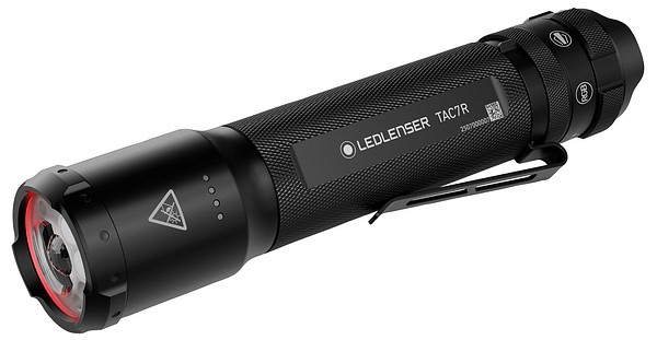 Käsivalaisin LEDLENSER TAC7R 3200lm, taktinen, USB-C, 503053