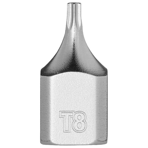 Torx kärkihylsy lyhyt 1/4'' T8 Milwaukee 4932500462
