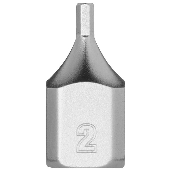 Kärkihylsy HEX lyhyt 1/4'' 2mm Milwaukee 4932500473