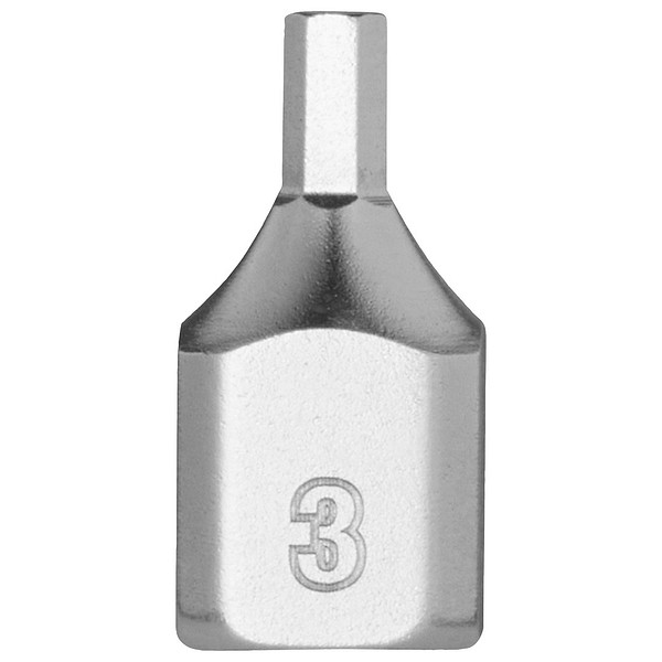 Kärkihylsy HEX lyhyt 1/4'' 3mm Milwaukee 4932500475