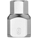 Kärkihylsy HEX lyhyt 1/4&#039;&#039; 9mm