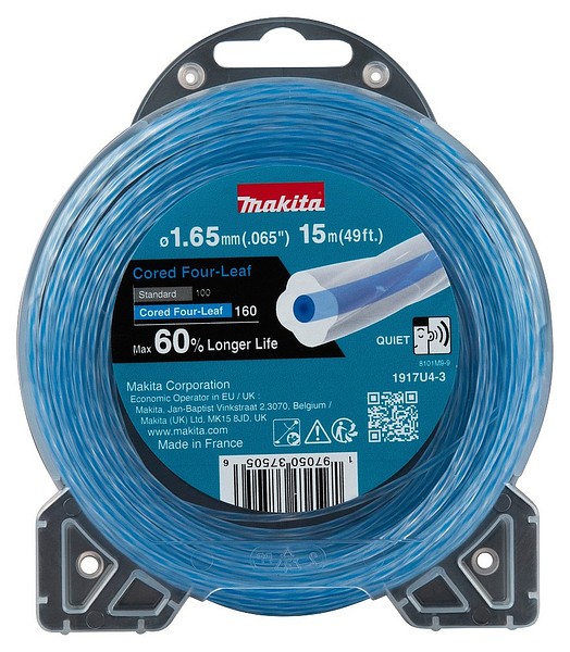 Trimmertråd 1,6mm/15m 4leaf Makita 1917U4-3
