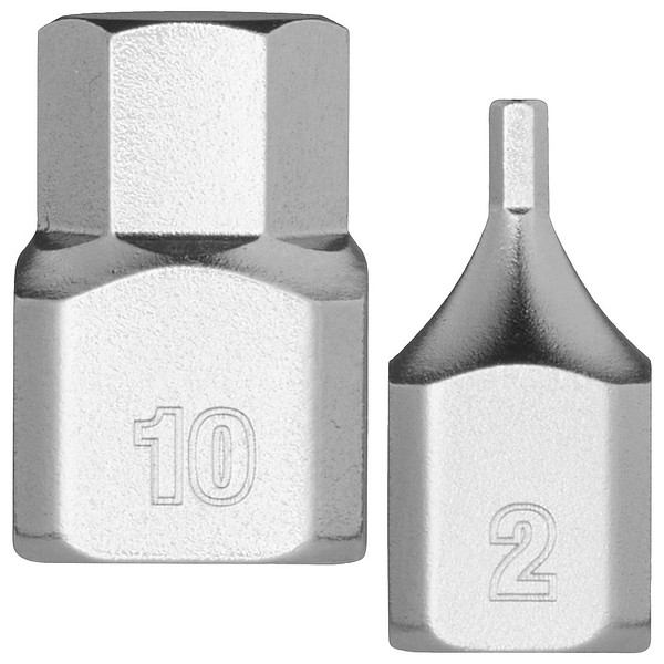 Milwaukee 1/4" kuusiokolohylsyt  