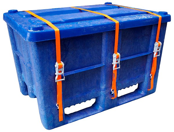 Batterilåda 500L EUR 1200x800x740mm UN 4H2/Y/440/S + P909