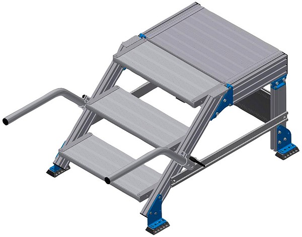Arbetsplattform 600mm 3-steg Zarges 46005952