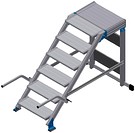Arbetsplattform 600mm 6-steg
